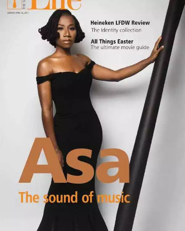 Singer ASA Covers Guardian Life Magazine (Photos)